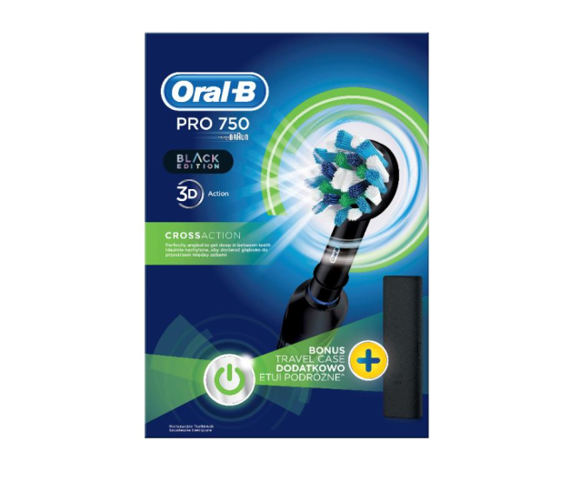 Oral-B Pro 750 Black - 487636 - zdjęcie 2